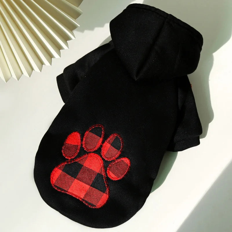 Dog Winter Coat Pet Jacket Plaid Reversible - ProPawPet.com