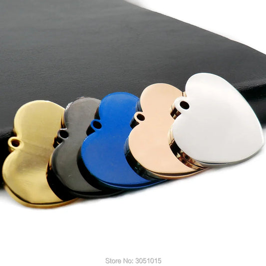 20pcs Stainless Steel Pet ID Cat Tag Name - ProPawPet.com