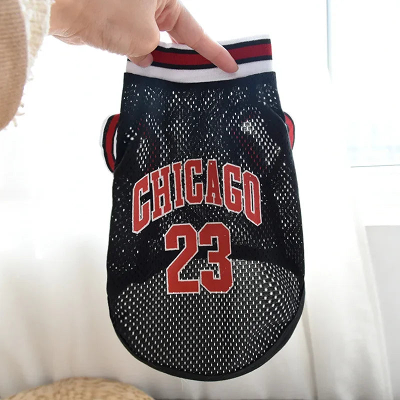 Dog Basketball Jersey Clothes Boy Girl Dog - ProPawPet.com