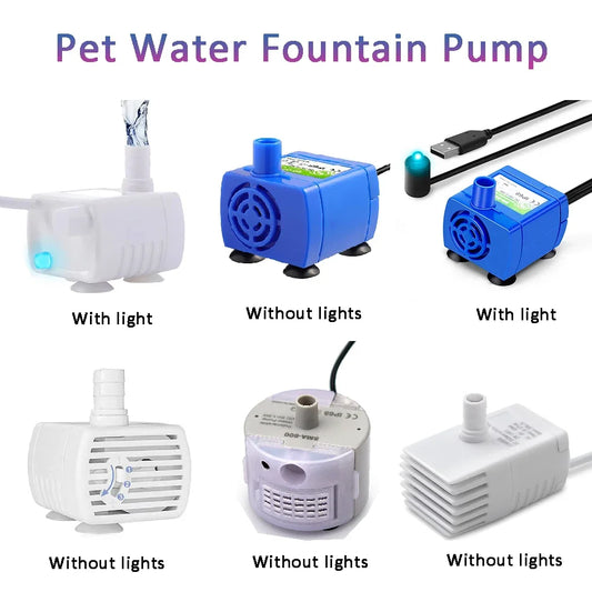 USB Replace Water Pump for Pet Cat Dog Water - ProPawPet.com