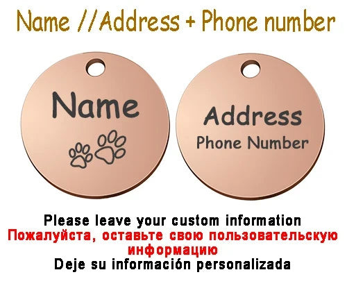 Personalized Pet Cat Dog Name Collar - ProPawPet.com