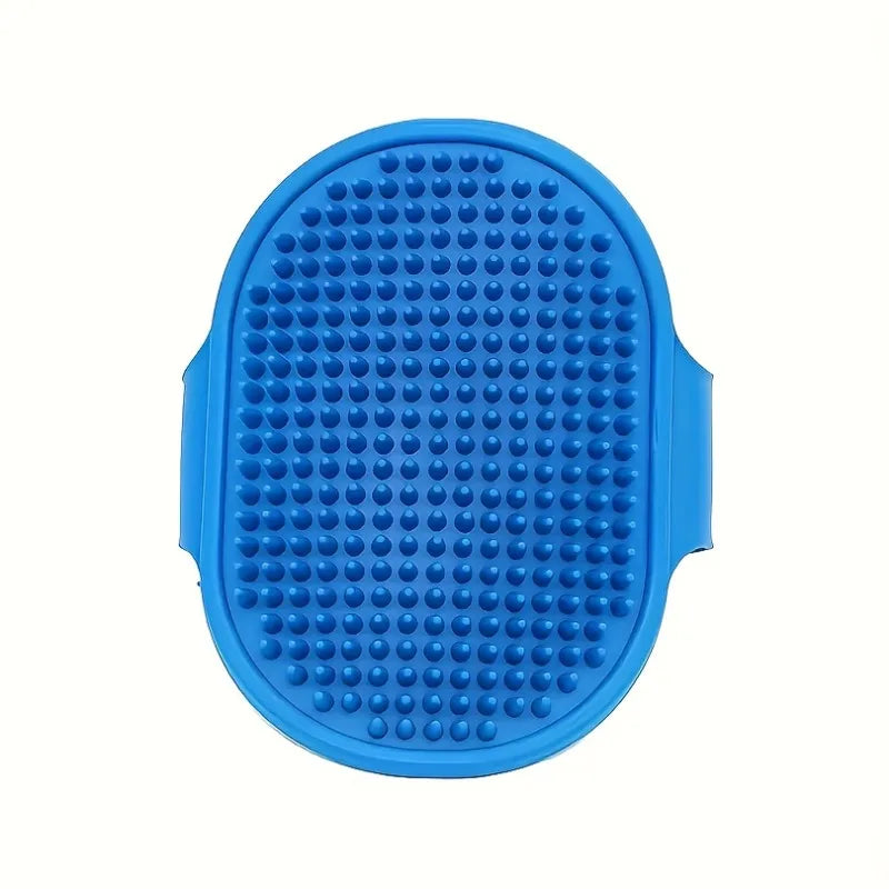 Silicone Pet Bath Brush Cat & Dog Grooming – 4 Colors