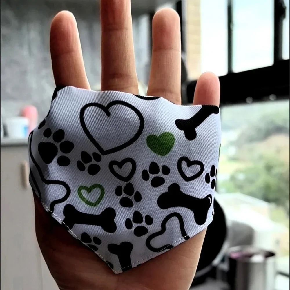 Sweet Print Puppy Dog Collar Bandana for - ProPawPet.com