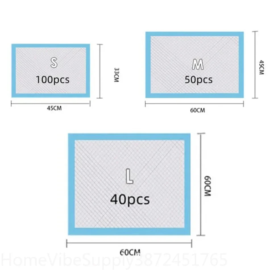 20/40/50/100Pcs Disposable Puppy Pee Pads - ProPawPet.com