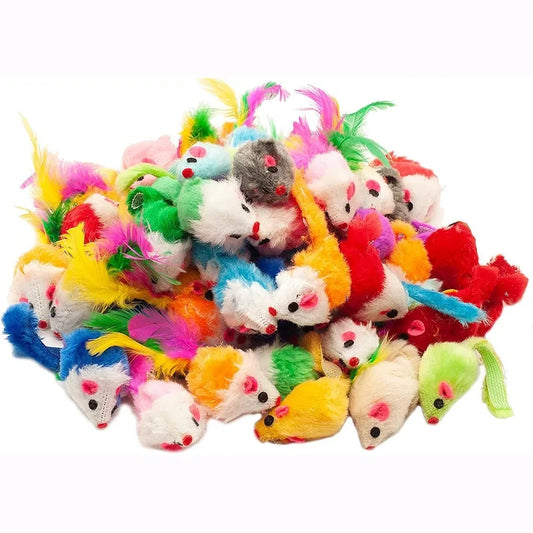 4/16/32/48PCS Bite Resistance False Mouse - ProPawPet.com