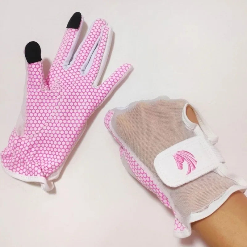 Summer Breathable Horse Riding Gloves - ProPawPet.com