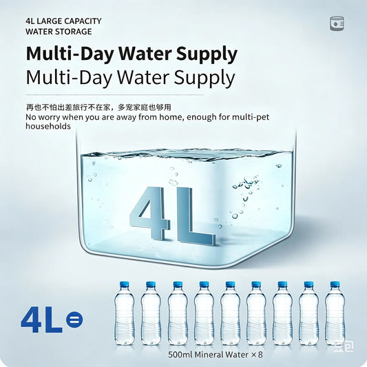 Automatic Cat Water Fountain 304 Stainless - ProPawPet.com