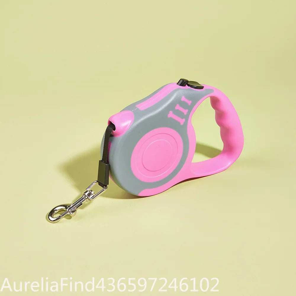 3M 5M Automatic Retractable Nylon Dog Leash - ProPawPet.com