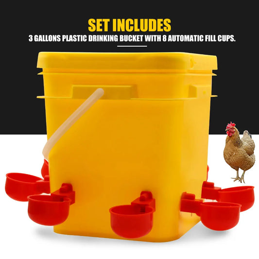 10L Chicken Duck Goose Bucket Chicken - ProPawPet.com