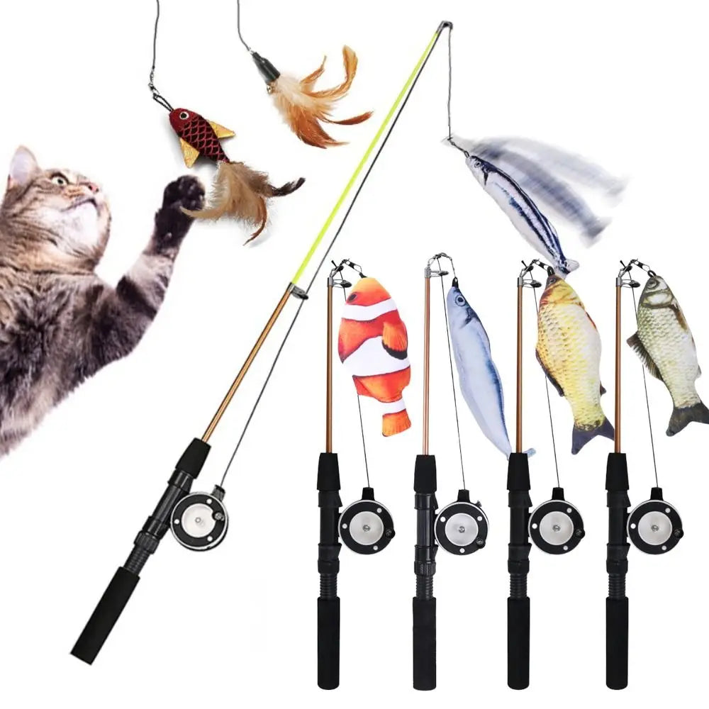New Retractable Cat Teaser Wand Toy - ProPawPet.com