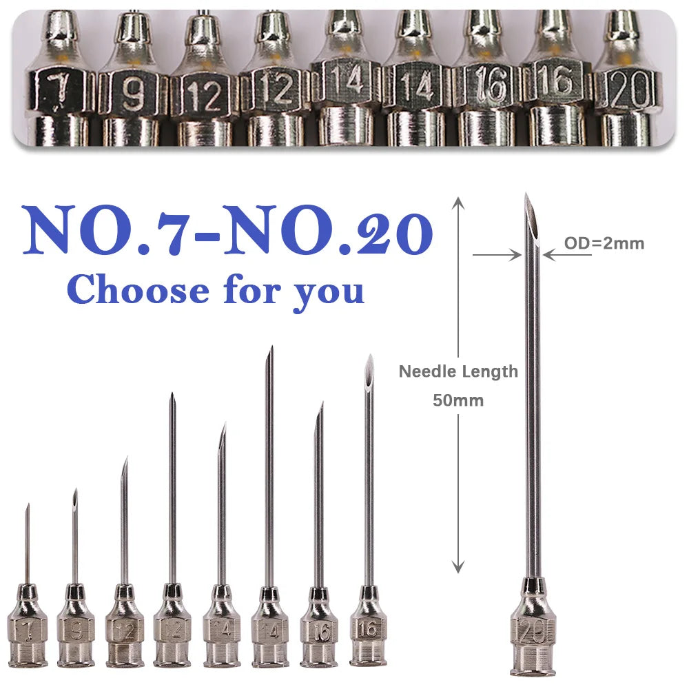 20/50/100ml Transparent Syringes Adjustable - ProPawPet.com