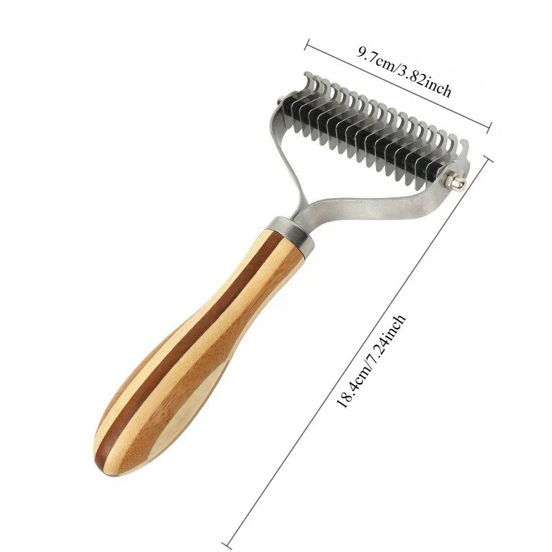 Dog Grooming Comb Knife Brush – 3 Colors