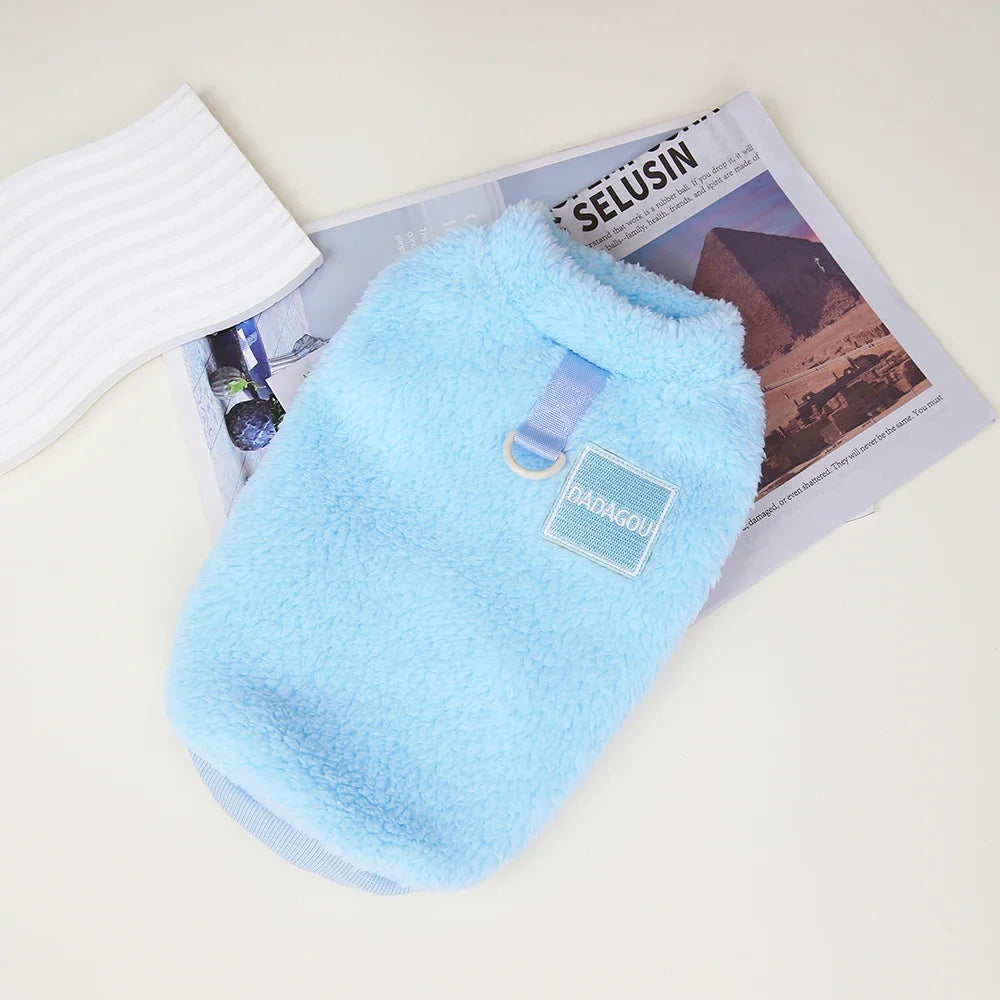 Warm Small Dog Clothes Soft Fleece Cat Dogs - ProPawPet.com