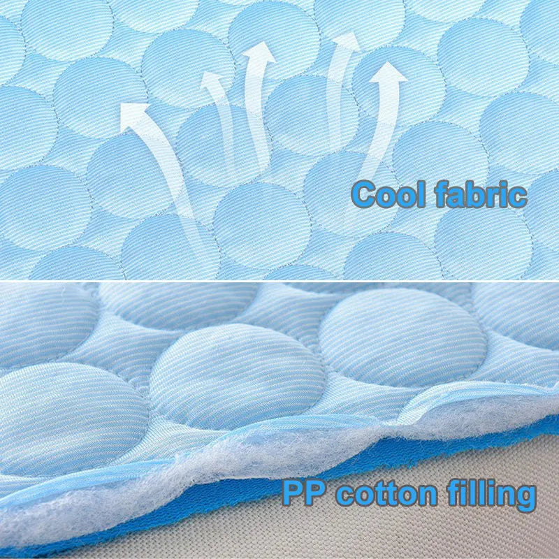 Summer Ice Silk Cool Pet Mat Thin Cat and - ProPawPet.com