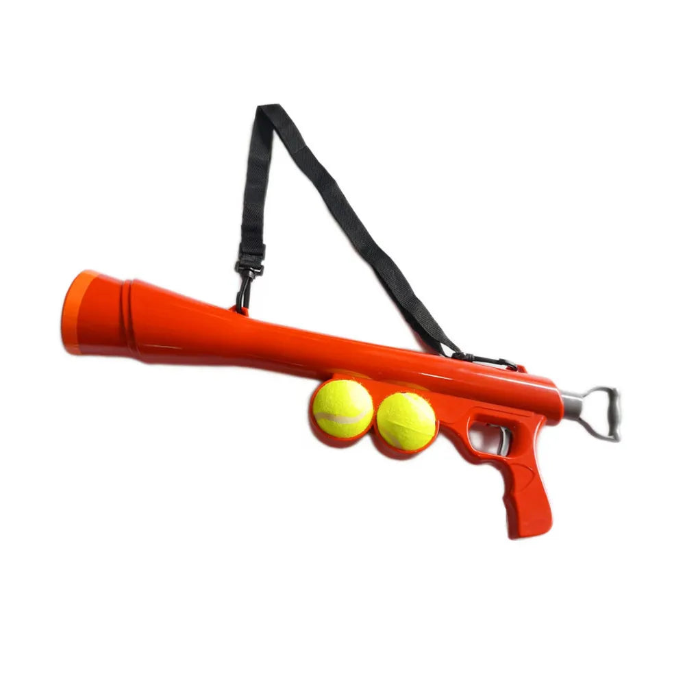 Dog Toy Serving Gun Training Throwing Ball, Interactive