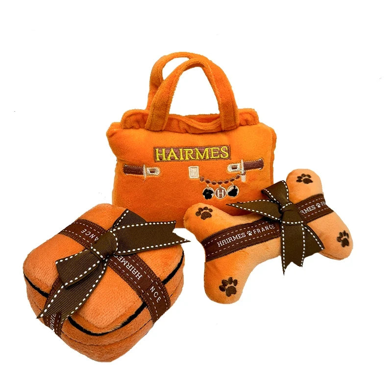 Fancy Pet Gifts Sets Plush Puppy Dog Squeaky - ProPawPet.com