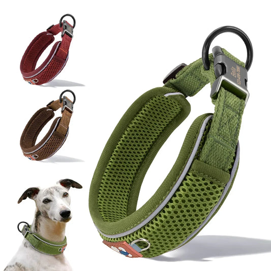 Reflective Nylon Personalized Dog Collar - ProPawPet.com