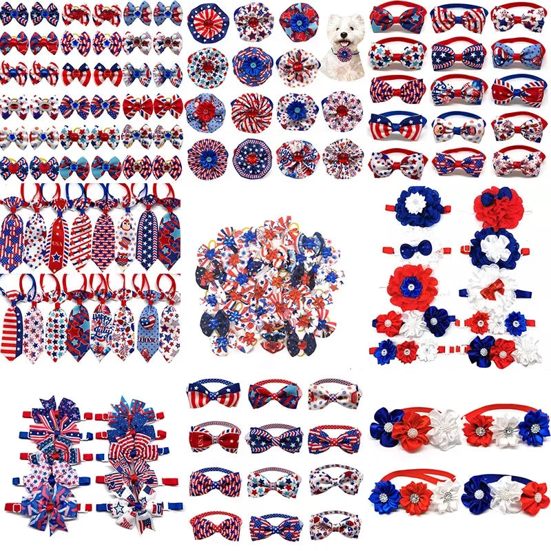 50pcs 4th of July Independence Days Dog Cat - ProPawPet.com