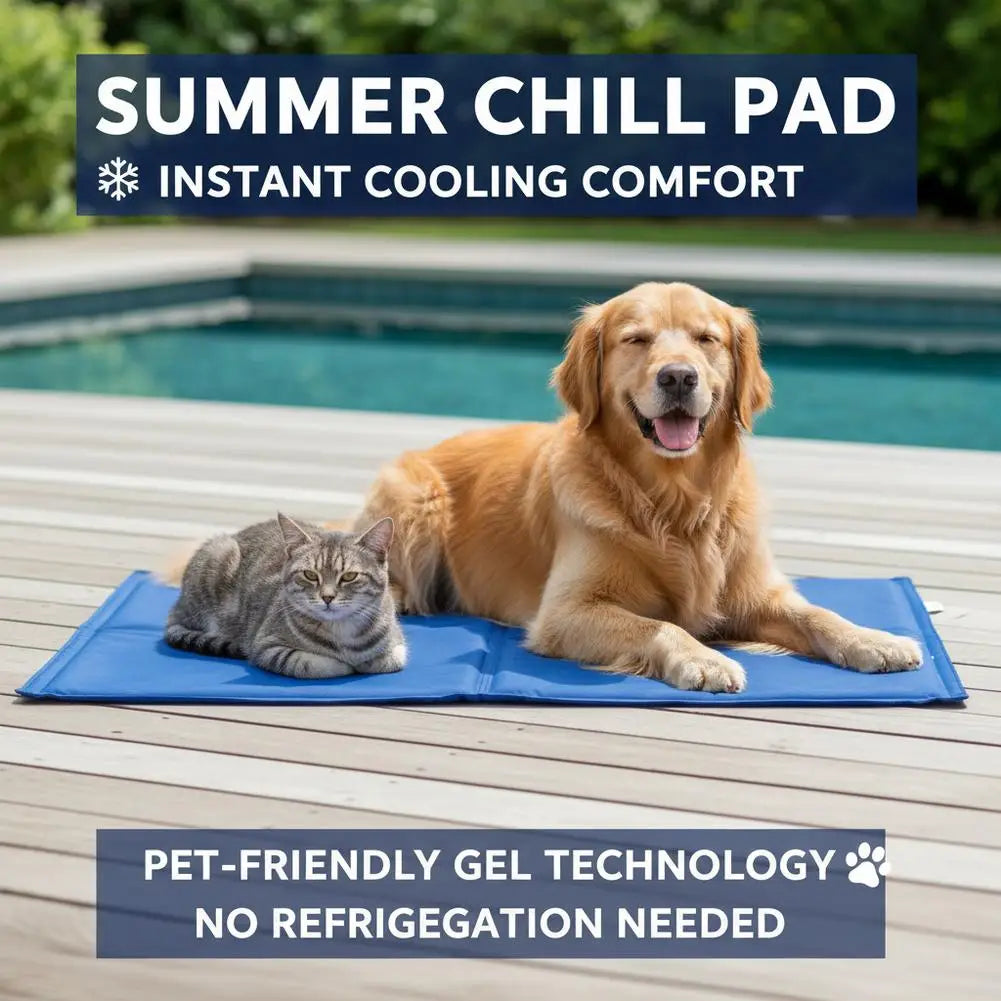 Summer Chill Pad Pet Ice Bed Mats Cushion - ProPawPet.com