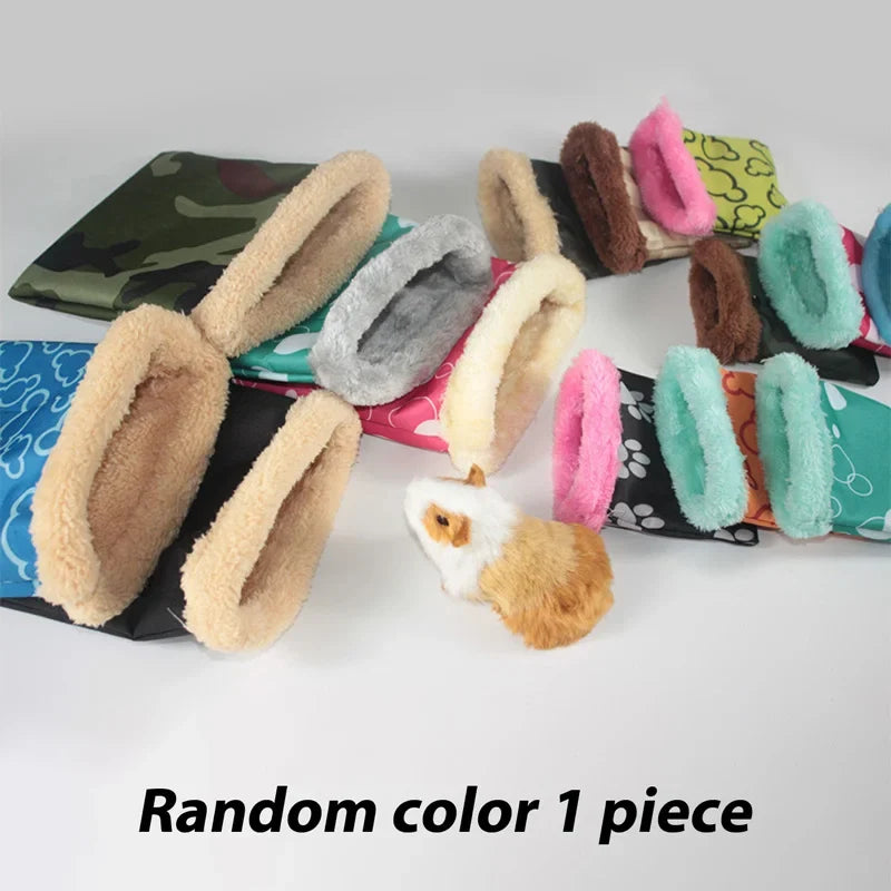 Warm Random Color Small Pet Hamster Guinea Pig Nest – 3 Sizes