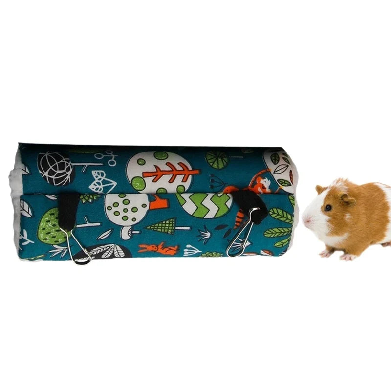 Winter Plush Hamster Playing Tunnels Winter - ProPawPet.com