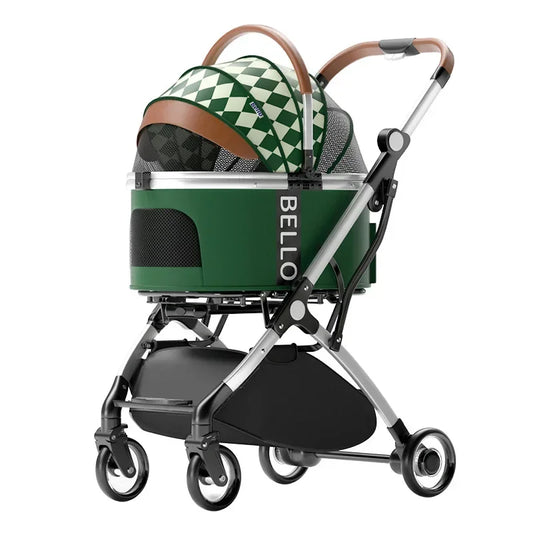 Pet strollers Aluminum tube trolley pet bag - ProPawPet.com