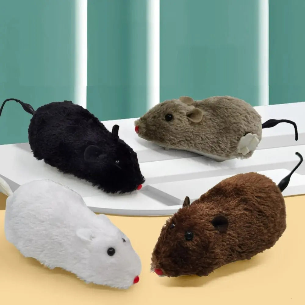 1PC Lifelike Clockwork Mice Interactive - ProPawPet.com