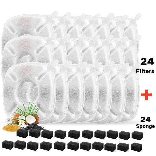 Pet Water Fountain Replacement Filters - ProPawPet.com