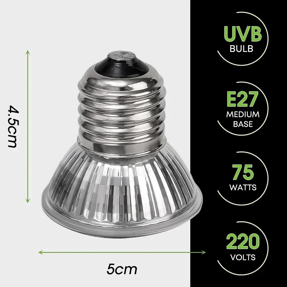 25/50/75W UVB Reptile Lamp Bulb Tortoise - ProPawPet.com