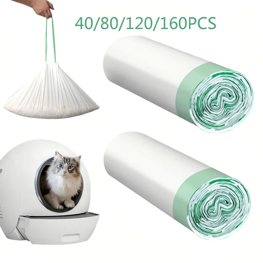 40/80/120/160pcs Cat Litter Box Liner Bags - ProPawPet.com