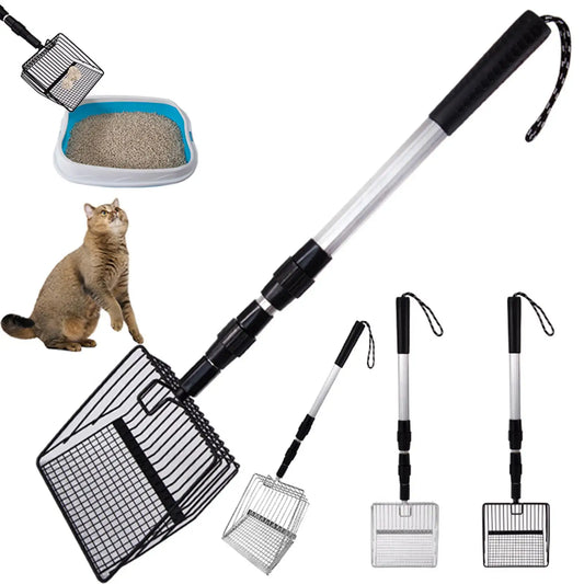 Stretchable Chicken Poop Scooper Coop Rake Cat Litter