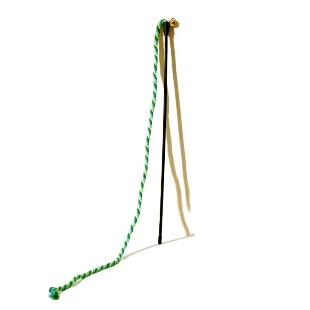 Simulation Feather Cat Stick Bell Attachment Lightweight – Cat Toys & Play