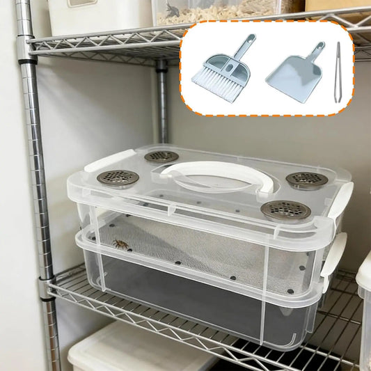 High Capacity Mealworm Farm Transparent - ProPawPet.com