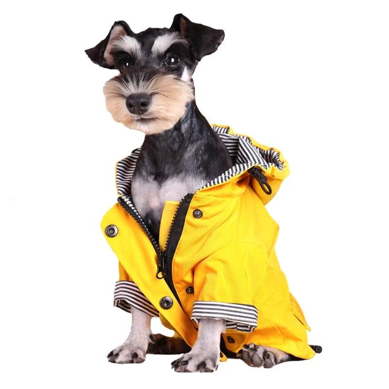 Large Dog Clothes Waterproof Dog Raincoat - ProPawPet.com