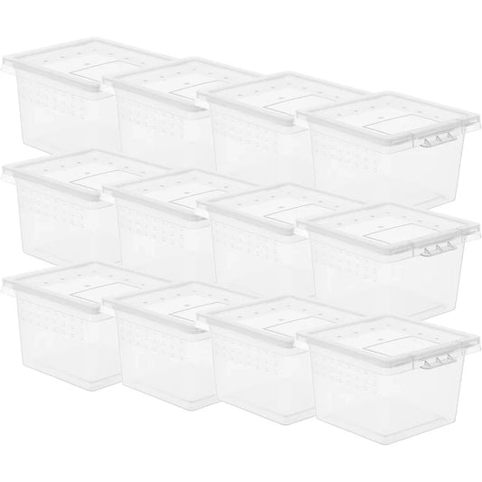20 Pcs Reptile Enclosure Tank Clear Box - ProPawPet.com