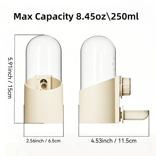 250ml Automatic Hanging Bird Water Bottle - ProPawPet.com