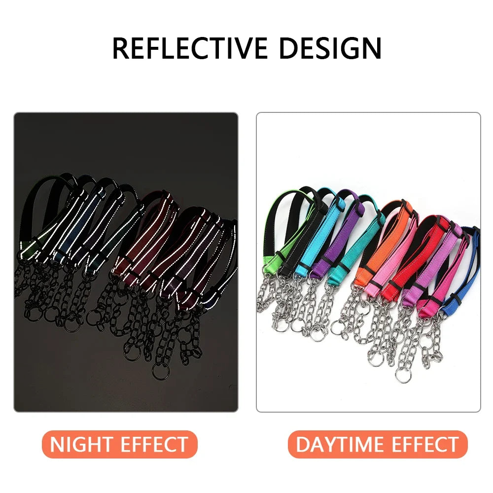 Stainless Steel Chain Martingale Collar - - ProPawPet.com