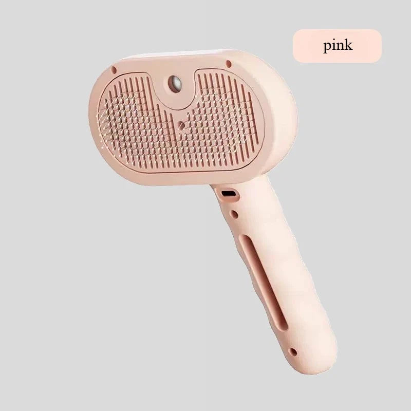 Pet Grooming Comb Steam Massage Brush Soft Tooth Spray – Dog Supplies