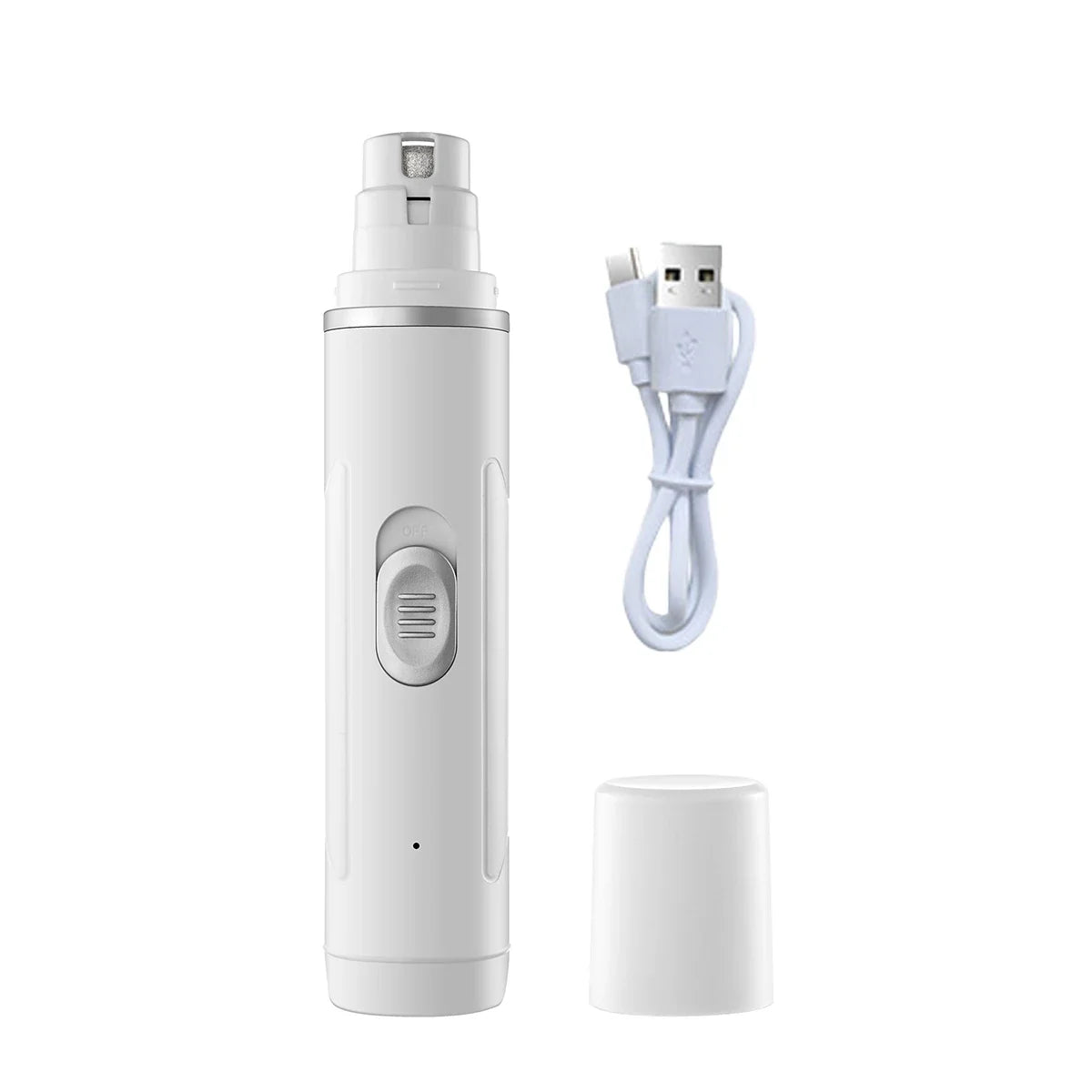 Quiet Dog Nail Grinder USB Rechargeable Electric Pet Paws Clipper – Dog Supplies