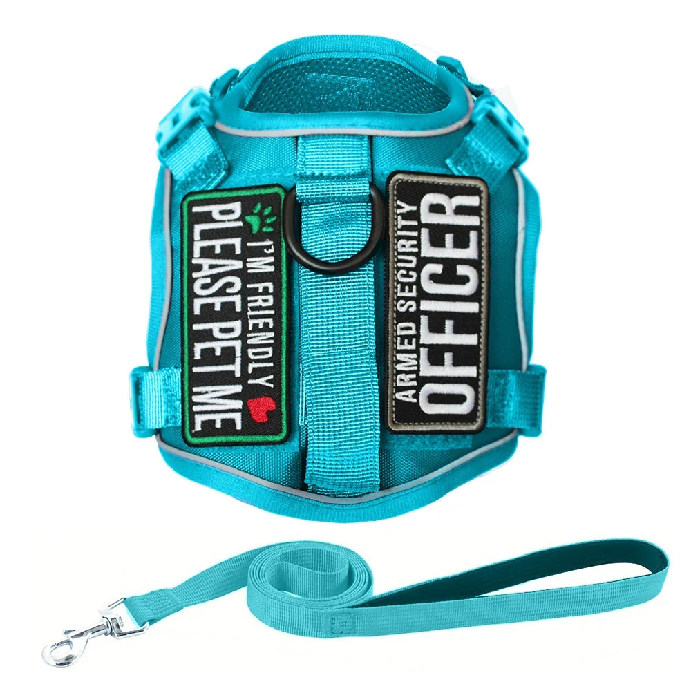 Reflective Tactical Dog Harness – Dog Supplies