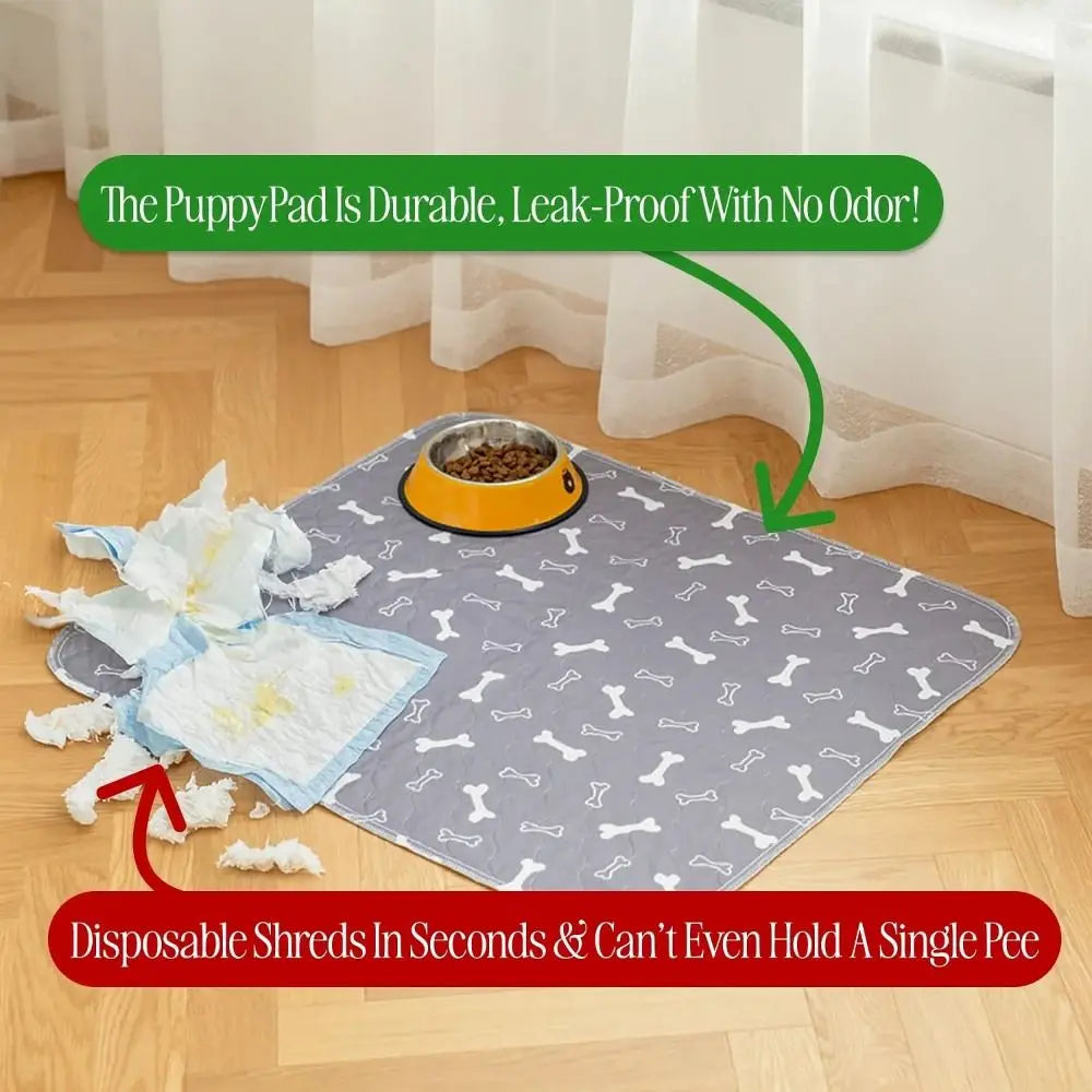 Durable Super Absorbent Pet Bed Mat Reusable - ProPawPet.com