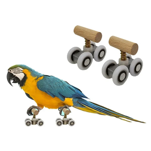 2Pcs Parrot Trick Tabletop Mini Roller Ice - ProPawPet.com
