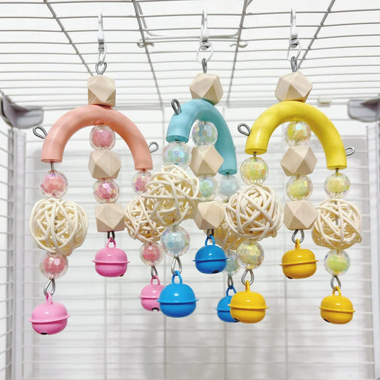 Parrot toy, chewable vine ball bird toy, - ProPawPet.com