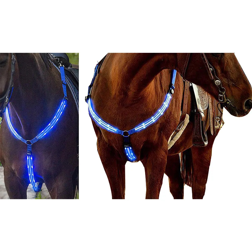 High Visibility Tack LED Horse Breastplate - ProPawPet.com