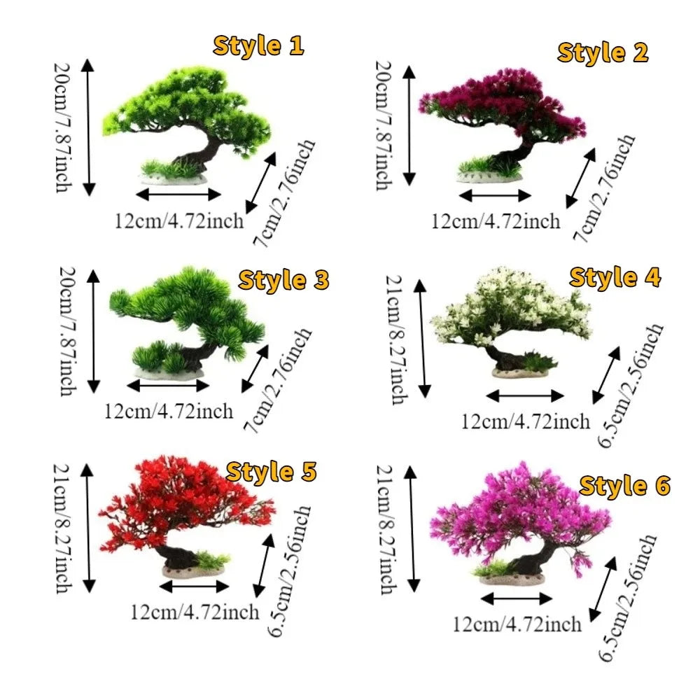 Plastic Simulation Aquatic Plant Natural - ProPawPet.com