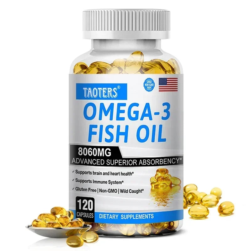 Omega-3 Fish Oil Supplement High in EPA Dha – Aquarium Accessories