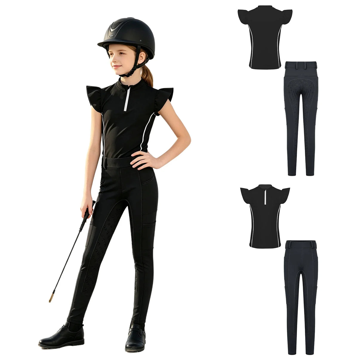Girls Equestrian Costume Horse Riding - ProPawPet.com