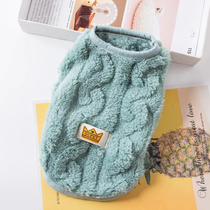 Soft Cozy Cat Clothes Winter Warm Fleece - ProPawPet.com