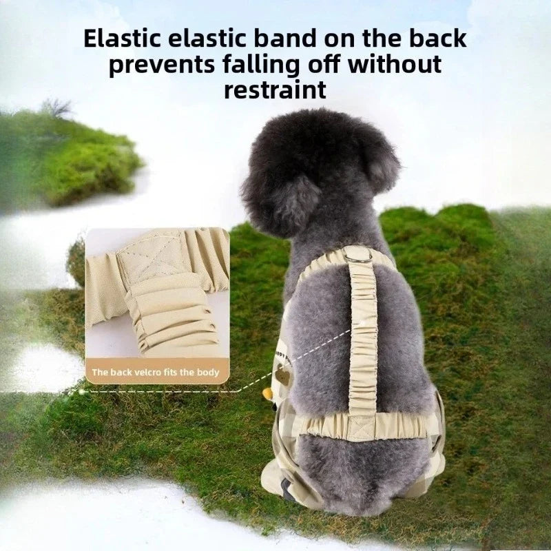 Dog Walking Jumpsuit Waterproof Anti-Dirty - ProPawPet.com