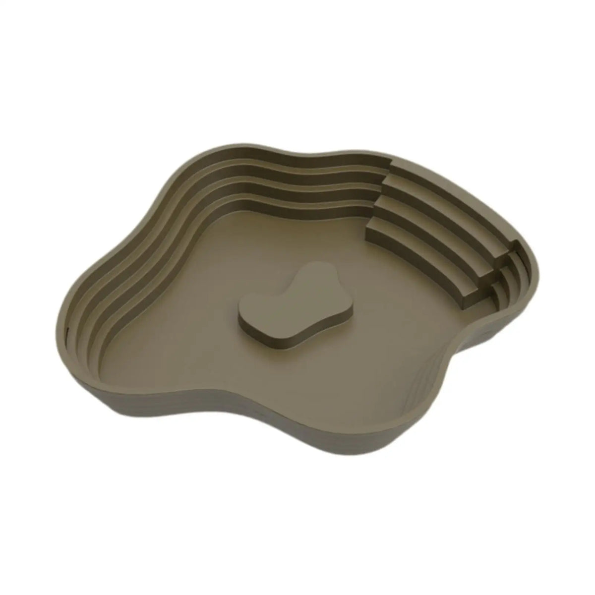 Reptile Bathing Pool with Ramp – 6 Colors
